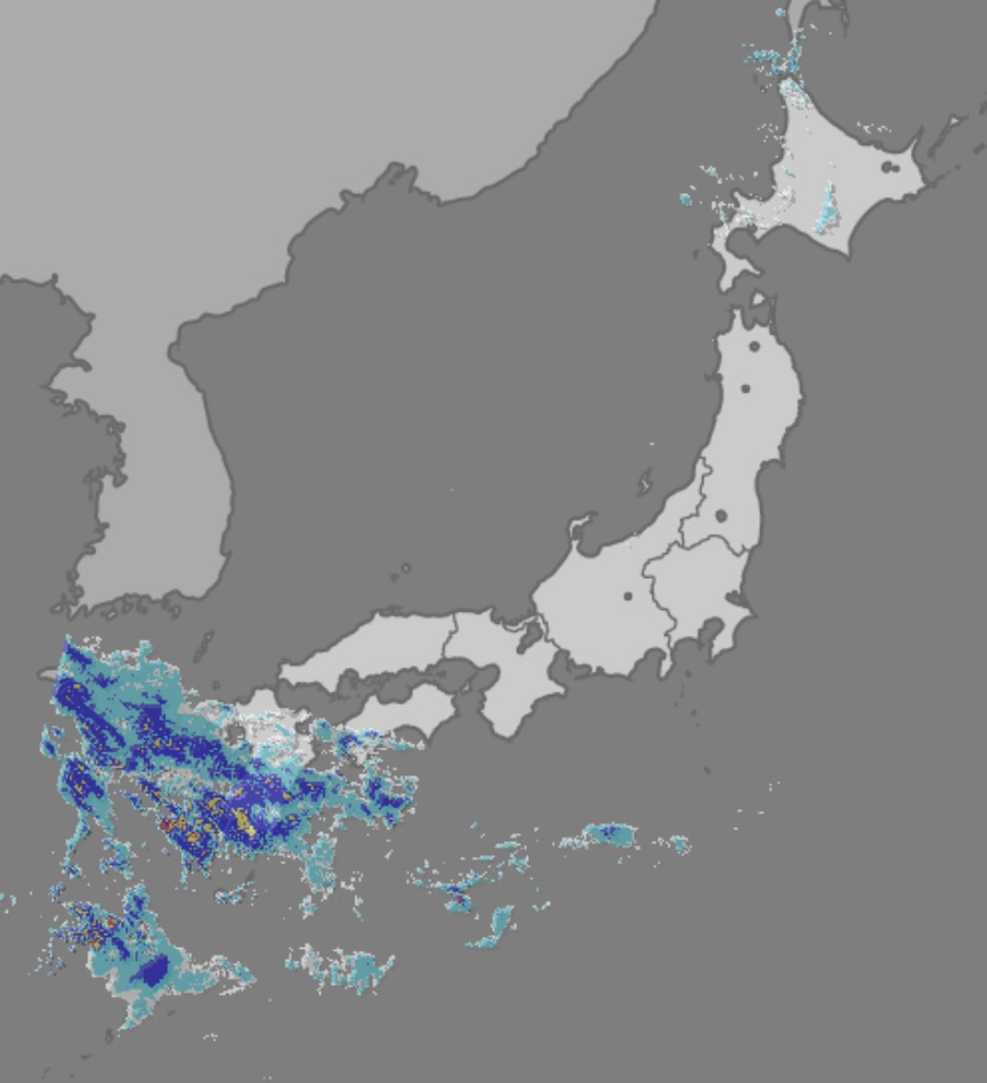 雨雲レーダー